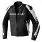 Μπουφάν μηχανής SPIDI TRACK WARRIOR BLACK/WHITE thumb