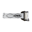 Μάσκα μηχανής motocross O`NEAL B-30 ROLL OFF HEXX V.22 BLACK/WHITE - CLEAR thumb