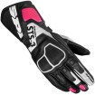 Γυναικεία δερμάτινα γάντια μηχανής SPIDI STS-3 BLACK/FUCHSIA thumb