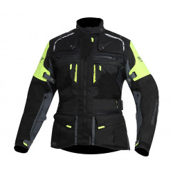 Γυναικείο μπουφάν μηχανής TRILOBITE 2091 Rideknow Tech-Air® BLACK/YELLOW FLUO