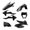 Κιτ πλαστικών Enduro POLISPORT για KTM EXC/ EXC-F/XC-W/ XCF-W-2017-19 ΜΑΥΡΟ thumb