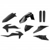 Κιτ πλαστικών Enduro POLISPORT για KTM EXC/ EXC-F/XC-W/ XCF-W-2020-21 ΜΑΥΡΟ