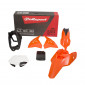 Κιτ πλαστικών MX Replica POLISPORT για KTM 65 SX - 2012-15 ΠΟΡΤΟΚΑΛΙ/ΑΣΠΡΟ/ΜΑΥΡΟ thumb