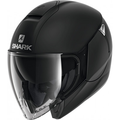 Κράνος μηχανής SHARK CITYCRUISER CITYCRUISER BLACK MATT JET - OPEN FACE