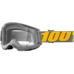 Μάσκα μηχανής motocross 100% STRATA2 IZIPIZI-CLEAR thumb