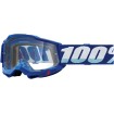 Μάσκα motocross 100% ACCURI2 BLUE-CLEAR thumb