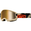 Μάσκα μηχανής motocross 100% STRATA2 KOMBAT-MIRROR GOLD
