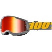 Μάσκα μηχανής motocross 100% STRATA2 IZIPIZI-MIRROR RED thumb