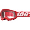 Μάσκα motocross 100% ACCURI2 RED-CLEAR Μάσκα motocross 100% ACCURI2 RED-CLEAR thumb