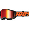 Μάσκα motocross 100% ACCURI2 CHICAGO-MIRROR RED