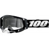 Μάσκα μηχανής motocross 100% RACECRAFT2 BLACK-CLEAR
