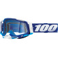 Μάσκα μηχανής motocross 100% RACECRAFT2 BLUE-CLEAR thumb