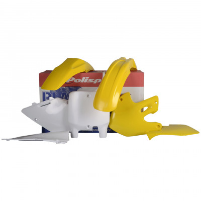 Κιτ πλαστικών MX POLISPORT για Suzuki RM125 / RM250 -1999 - 2000 OEM Color