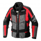 Μπουφάν μηχανής SPIDI 4 SEASON EVO BLACK/FLUO RED thumb