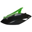 Πλαϊνά πάνελ μηχανής POLISPORT για Kawasaki KX250F - 2009-12 / KX450F - 2009-11 ΠΡΑΣΙΝΟ/ΜΑΥΡΟ OEM Color thumb