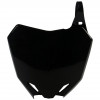 Number Plate μάσκα εμπρός POLISPORT Suzuki RMZ250 (11/12) - 2010-18 / RMZ450 - 2008-17 ΜΑΥΡΟ OEM Color