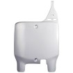 Number Plate μάσκα εμπρός POLISPORT Suzuki RM125 / 250 - 1999-00 ΑΣΠΡΟ OEM Color Number Plate μάσκα εμπρός POLISPORT Suzuki RM125 / 250 - 1999-00 ΑΣΠΡΟ OEM Color thumb