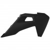 Κάλυμμα ψυγείου μηχανής POLISPORT Husqvarna TC125 / FC250 / 350 / 450 - 2019-21 ΜΑΥΡΟ