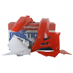 Κιτ πλαστικών MX / Enduro POLISPORT για Gas Gas 2005-06 ΚΟΚΚΙΝΟ/ΑΣΠΡΟ