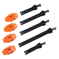 Ιμάντες για μπότες motocross O'NEAL RIDER PRO ORANGE/BLACK