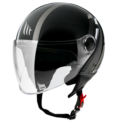 Κράνος μηχανής MT STREET SCOPE GLOSS GREY
