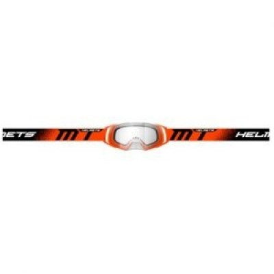 Μάσκα μηχανής motocross MT EVO LIFE FLUOR ORANGE