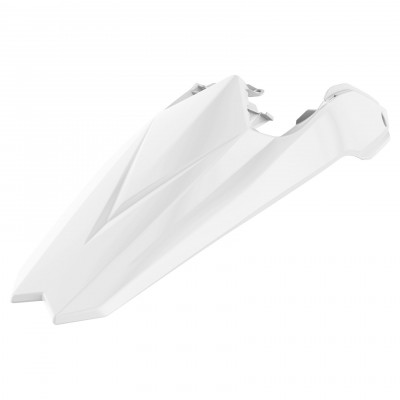 Πίσω φτερό μοτοσυκλέτας με πλαϊνό τμήμα PoliSport BETA RR250/300 2ST 350/400/450 4ST - 2018-19 White