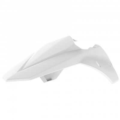 Πίσω φτερό μοτοσυκλέτας με πλαϊνό τμήμα PoliSport BETA RR250/300 2ST 350/400/450 4ST(13->) - 2013-17 White