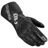Δερμάτινα γάντια μηχανής SPIDI STS-3 BLACK
