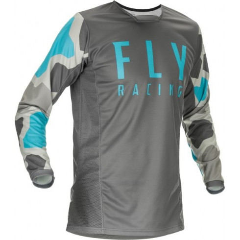 Μπλούζα motocross FLY RACING KINETIC K221-BLUE/GREY Μπλούζα motocross FLY RACING KINETIC K221-BLUE/GREY