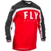 Μπλούζα motocross FLY RACING F-16-BLACK/RED/WHITE thumb