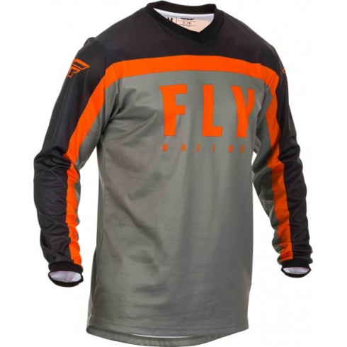 Μπλούζα motocross FLY RACING F-16-BLACK/GREY/ORANGE Μπλούζα motocross FLY RACING F-16-BLACK/GREY/ORANGE