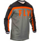 Μπλούζα motocross FLY RACING F-16-BLACK/GREY/ORANGE thumb