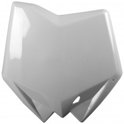 Number Plate μάσκα εμπρός POLISPORT Husqvarna CR / TC ΑΣΠΡΟ OEM Color