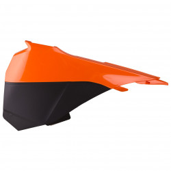 Πλαινά καπάκια φίλτρου αέρος POLISPORT KTM  85 SX - 2013-17 KTM ΠΟΡΤΟΚΑΛΙ/ΜΑΥΡΟ OEM Color 