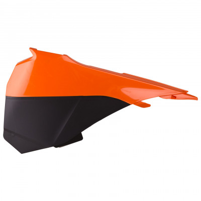 Πλαινά καπάκια φίλτρου αέρος POLISPORT KTM  85 SX - 2013-17 KTM ΠΟΡΤΟΚΑΛΙ/ΜΑΥΡΟ OEM Color 