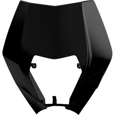 Μάσκα φαναριού μοτοσυκλέτας PoliSport KTM EXC/EXC-F/XC-W/XCF-W - 2008-13 Black