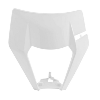 Μάσκα φαναριού μοτοσυκλέτας PoliSport KTM EXC/EXC-F/XC-W/XCF-W - 2020-21 KTM White