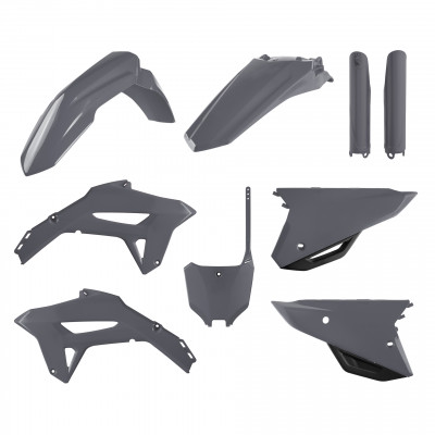 Κιτ Πλαστικών MX Full POLISPORT για HONDA CRF450R - 2021 Nardo Grey
