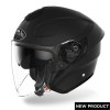 Κράνος μηχανής AIROH H.20 BLACK MATT JET-OPEN FACE