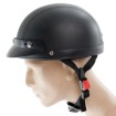 Κοφτό κράνος μηχανής RETRO LEATHER BLACK thumb