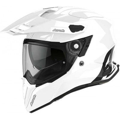 Κράνος μηχανής AIROH COMMANDER WHITE GLOSS