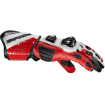 Γάντια μηχανής SPIDI Carbo track EVO RED thumb