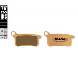Πίσω τακάκια φρένων μοτοσυκλέτας Galfer SINTERED FD265G1396