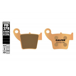 Πίσω τακάκια φρένων μοτοσυκλέτας Galfer SINTERED FD278G1396