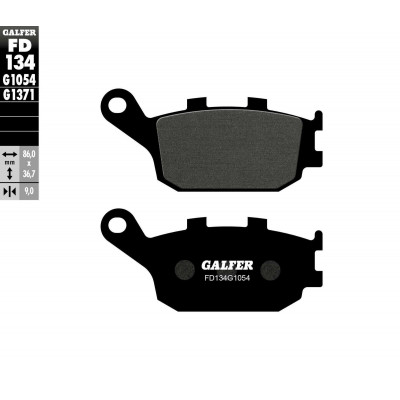 Πίσω τακάκια φρένων μοτοσυκλέτας Galfer SEMI METAL FD134G1054