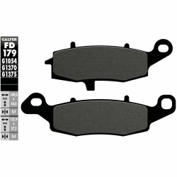 Τακάκια μοτοσυκλέτας Εμπρός / Πίσω Galfer SEMI METAL FD179G1054 Τακάκια μοτοσυκλέτας Εμπρός / Πίσω Galfer SEMI METAL FD179G1054