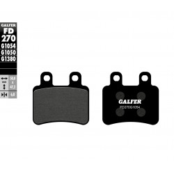 Τακάκια μοτοσυκλέτας Εμπρός / Πίσω Galfer SEMI METAL FD270G1054 Τακάκια μοτοσυκλέτας Εμπρός / Πίσω Galfer SEMI METAL FD270G1054