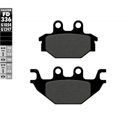 Τακάκια μοτοσυκλέτας Εμπρός  / Πίσω Galfer SEMI METAL FD336G1054