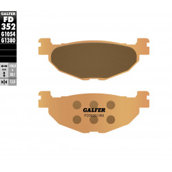 Πίσω τακάκια φρένων μοτοσυκλέτας Galfer SINTERED SCOOTER FD352G1380